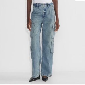 Aritzia Denim Forum 90’s Millie Hi-Rise Cargo Jeans